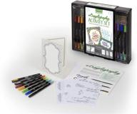 🎨 crayola hand lettering art set: unleash your crayoligraphy talents and create stunning crafts for teens (age 14+) – the perfect gift! logo