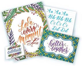 img 3 attached to 🎨 Crayola Hand Lettering Art Set: Unleash your Crayoligraphy talents and create stunning crafts for teens (age 14+) – the perfect gift!