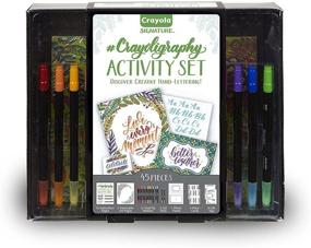 img 2 attached to 🎨 Crayola Hand Lettering Art Set: Unleash your Crayoligraphy talents and create stunning crafts for teens (age 14+) – the perfect gift!