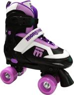 🛼 mongoose girl's quad roller skates - slick and stylish skating gear for young skaters логотип