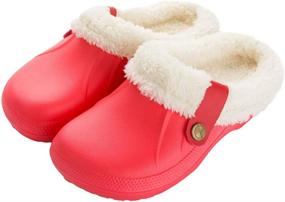 img 4 attached to 👟 Versatile FolHaoth Women's Waterproof Slippers: Perfect Outdoor Shoes for Men's Mules & Clogs