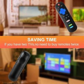 img 3 attached to 📺 TCL Roku TV RC280 Remote Control Bundle - Compatible with various TCL models, includes HULU VUDU Key and Batteries