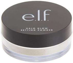 img 1 attached to 🌟 e.l.f. Halo Glow Setting Powder: Silky, Weightless, Blurring, Minimizes Pores and Fine Lines - Find your Perfect Soft Focus Effect!