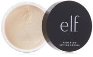 🌟 e.l.f. halo glow setting powder: silky, weightless, blurring, minimizes pores and fine lines - find your perfect soft focus effect! logo