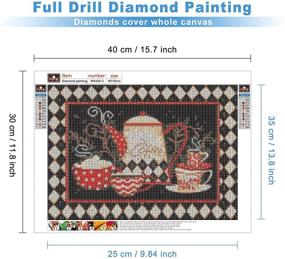 img 3 attached to MXJSUA Diamond Painting Picture Supplies Painting, Drawing & Art Supplies