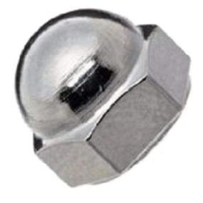 img 1 attached to 🔩 Premium Grade 8 18-8 Stainless Steel Acorn Nut, 1/2"-13 Threads, Pack of 10