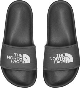 img 1 attached to North Face Slide Black White Men's Shoes for Athletic