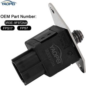 img 3 attached to High-quality Fuel Pressure Sensor 3R3E-9F972-AA for 1998-2008 F-150, E-150, Focus, Explorer, 🚀 Mustang, Lincoln LS, Aviator, Mercury Tracer, Mountaineer, and more. Replaces OE FPS7, FPS17.