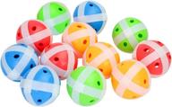 ultimate kids darts game set: 12 sticky balls for fabric dart board – fun accessories included логотип