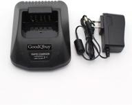 goodqbuy charger kenwood knb 24l knb 40lc logo