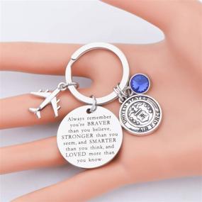 img 1 attached to 🎁 Air Force Gift: Perfect Air Force Key for Your Air Force Husband or Boyfriend - Military USAF Gift