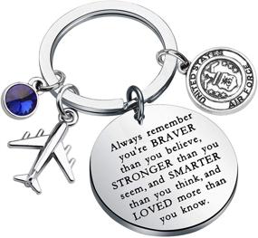 img 4 attached to 🎁 Air Force Gift: Perfect Air Force Key for Your Air Force Husband or Boyfriend - Military USAF Gift