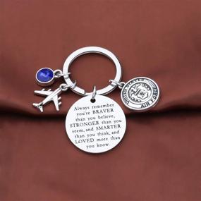 img 2 attached to 🎁 Air Force Gift: Perfect Air Force Key for Your Air Force Husband or Boyfriend - Military USAF Gift