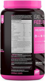 img 2 attached to FitMiss Delight Protein Powder, Chocolate Delight Nutritional Shake - 2lbs, 38 Servings