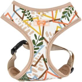 img 3 attached to Puppia Dog Harness Botanical Harness A: Stylish and Functional Pet Gear