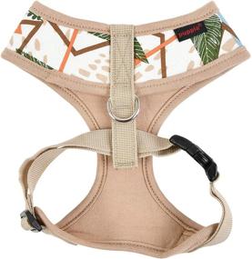 img 2 attached to Puppia Dog Harness Botanical Harness A: Stylish and Functional Pet Gear