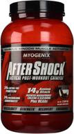 🥛 myogenix aftershock shockolate milk protein powder: quality and quantity in 2.64 pounds logo