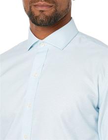 img 2 attached to Non Iron Houndstooth Buttoned Men's Shirts by Amazon Brand