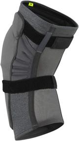 img 2 attached to 🩲 IXS Trigger Knee Guard: Breathable, Moisture-Wicking, Padded Protection in Grey - Medium Size