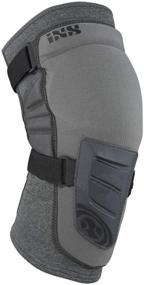 img 3 attached to 🩲 IXS Trigger Knee Guard: Breathable, Moisture-Wicking, Padded Protection in Grey - Medium Size