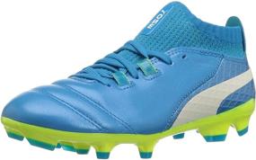 img 4 attached to PUMA Unisex Soccer Silver Little Girls' Shoes
