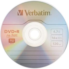 img 1 attached to 📀 Verbatim Life Series DVD+R Spindle, Pack Of 100: Optimal Storage Solution for Your Digital Life