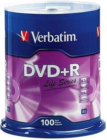 img 3 attached to 📀 Verbatim Life Series DVD+R Spindle, Pack Of 100: Optimal Storage Solution for Your Digital Life