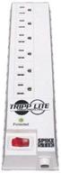 💡 tripp lite stik 6-outlet стрип-розетка с защитой от напряжения, розетки с прямым углом, кабель 6 футов и страховка на $20,000 логотип