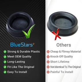 img 3 attached to ⭐ [UPDATED] Blue Stars Plunger Rubber Gasket Replacement Part - Compatible Rubber Plunger End Seal for Aeropress Coffee and Espresso Makers, BPA/Phthalate-Free Coffee Maker Seal