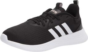 img 4 attached to Adidas Puremotion Running Black Unisex Girls' Shoes: Premium Comfort and Style for Athletic Performance