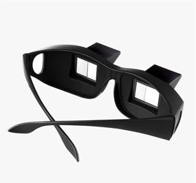 img 3 attached to 💤 Valuu Lazy Prism Bed Glasses - High Definition Spectacles for Reading, Watching TV in Bed, Horizontal Viewing - Unisex