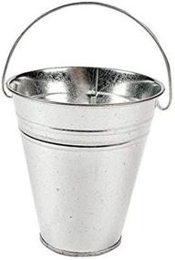 img 1 attached to 🪣 Durable Galvanized Metal Bucket: Perfect for Various Uses