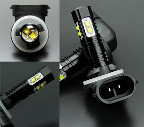 img 3 attached to 💡 Enhance Visibility with JDM ASTAR Bright White Max 50W High Power 881 LED Fog Light Bulbs