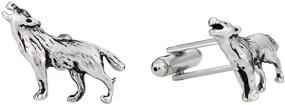 img 3 attached to Презентация манжета Cuff Daddy Howling Silver Cufflinks