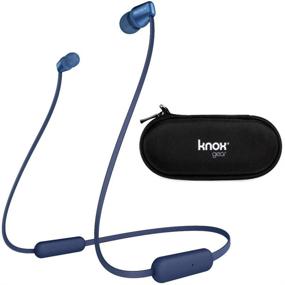 img 4 attached to 🎧 Sony WI-C310 Wireless in-Ear Headphones, Blue (WIC310/L) with Protective Hard Shell Earphone Case Bundle