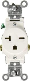 img 2 attached to ⚡️ Leviton 107 05821 WSP 250V Electrical Receptacle Plug