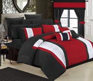 chic home embroidery collection comforter logo