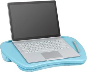 img 3 attached to LapGear MyDesk Lap Desk с выступом для устройства и держателем для телефона