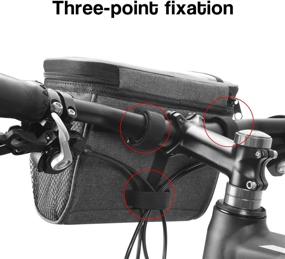 img 1 attached to 🚲 Bicycle Rear Seat Trunk Bag: Versatile Cycling Luggage & Sports Bag for Commuter Outdoor Adventures