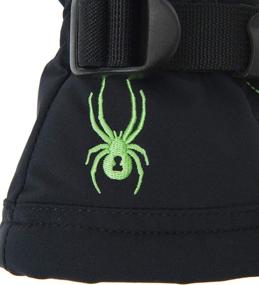 img 1 attached to 🧤 Spyder Overweb Mitten Black X Large: Top-rated Boys' Accessories for Ultimate Protection