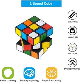 img 1 attached to 🧩 Fidget Toy Set for Stress Relief - Sensory Toys for ADHD, Autism, Anxiety - Ideal for School, Birthdays, Rewards, Carnivals, Piñatas