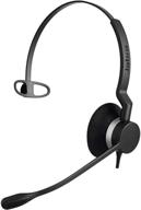 🎧 jabra biz 2300 single ear headset with quick disconnect logo