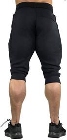 img 1 attached to 🏃 Elastic Running Sweatpants for Men - TBMPOY Active Apparel