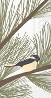 boston international decorative disposable chickadee logo