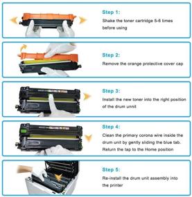 img 1 attached to 🖨️ Premium Quality Compatible Toner Cartridge Replacement for HP 87A CF287A, 87X CF287X - Compatible with HP Enterprise M506, M501, M527 Series Printers - Black Ink, 1-Pack