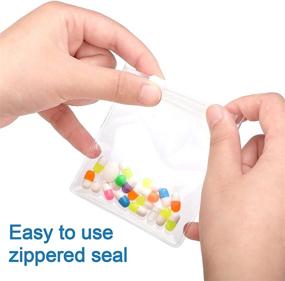 img 2 attached to Reusable Zippered Sealing Medicine Vitamins