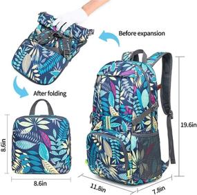 img 3 attached to Packable Foldable Backpack Waterproof Lightweight