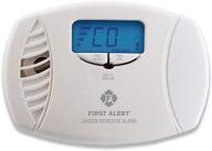 🔋 white first alert co615 dual-power plug-in co detector with battery backup and digital display logo