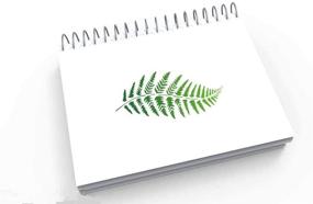 img 2 attached to Versatile Leaf Stencil: Enhance Wood, Walls, Fabric, Airbrush & More! Reusable 8.26 x 11.6 inch Mylar Template