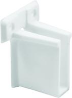 📦 prime-line mp7016 wire shelf end bracket: pack of 6, white - sturdy storage solution for organizing your space - 6 piece set logo